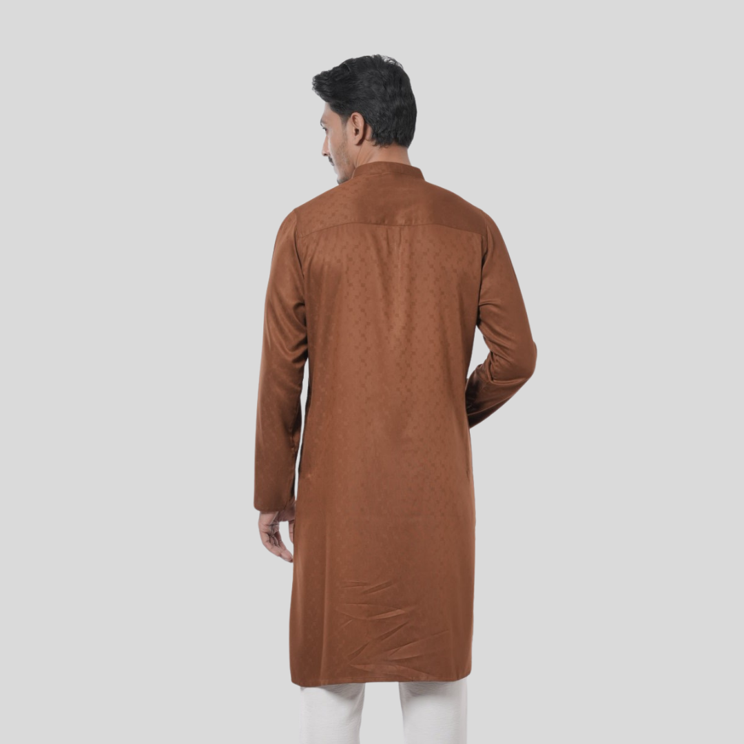 Men's Classic ST Panjabi Chestnut Brown
