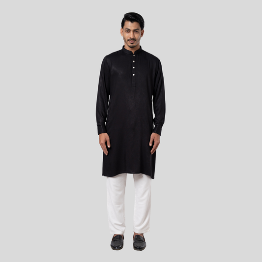 Men's Classic TC Panjabi Black