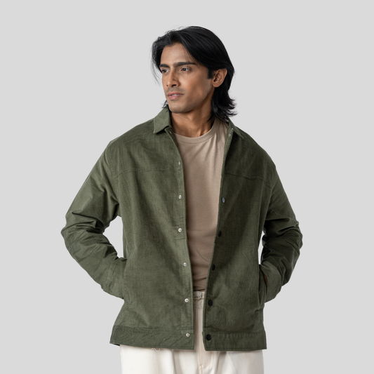 Men's Cord Jacket Juniper