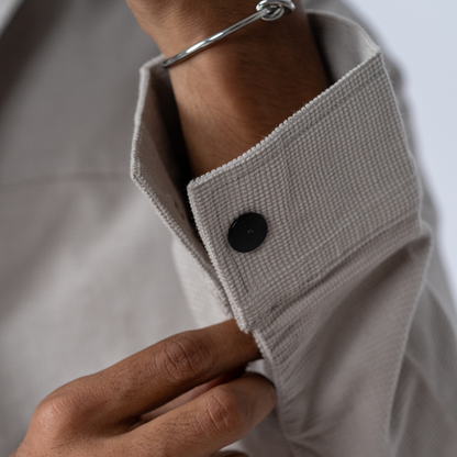 Men's Cord Jacket Strom Gray