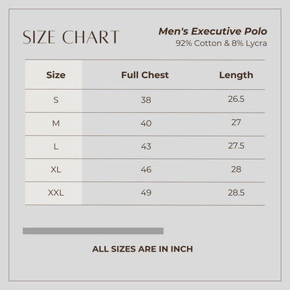 Men's Executive Polo Green