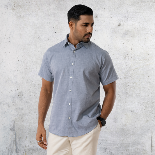 Men's Half Shirt Navy