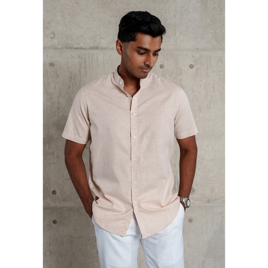 Men's Henley Shirt (Khaki)