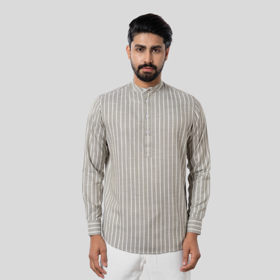 Men's Katua Olive & White