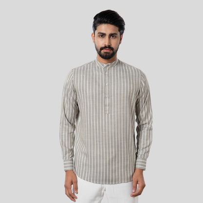 Men's Katua Olive & White