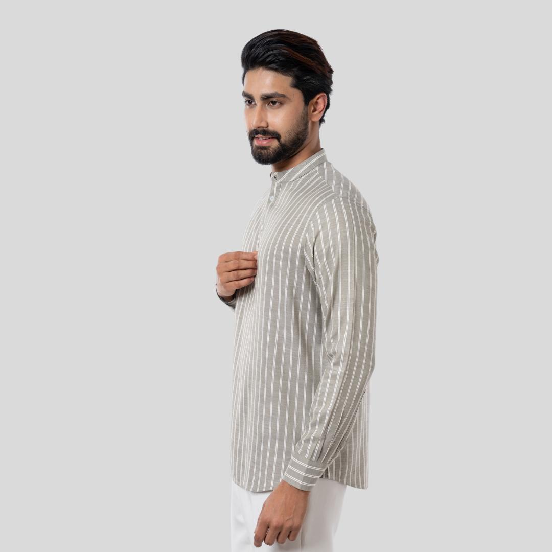 Men's Katua Olive & White