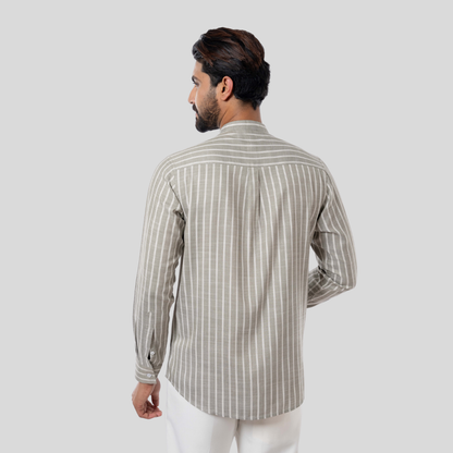 Men's Katua Olive & White