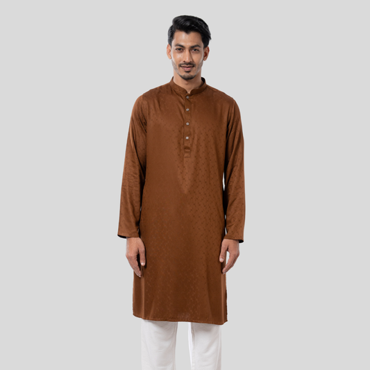 Men's Classic ST Panjabi Chestnut Brown