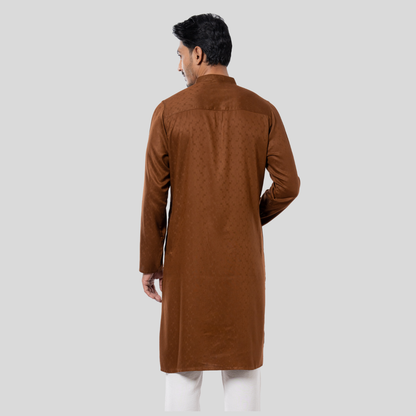 Men's Classic ST Panjabi Chestnut Brown