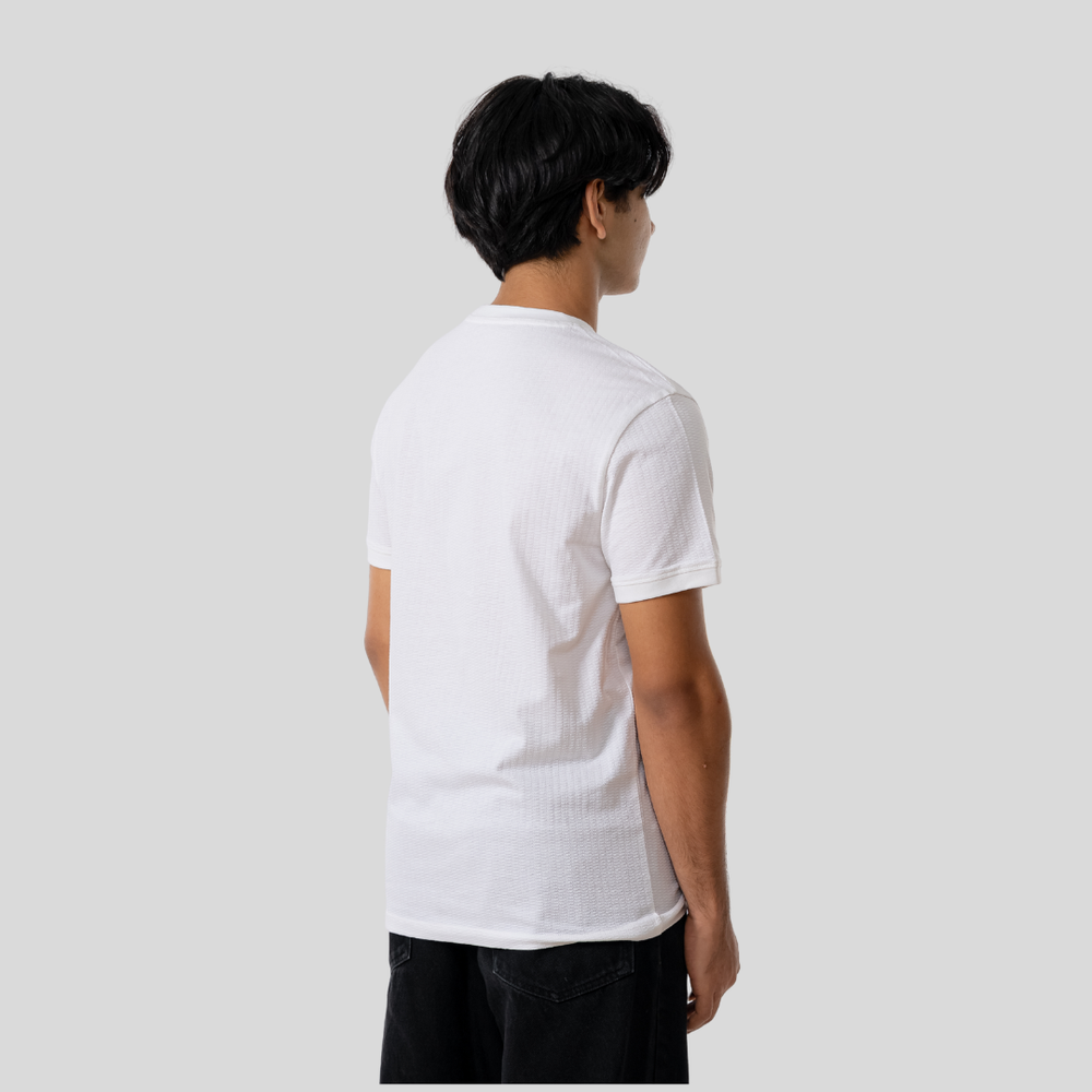 Men's Designer Tee Bright White