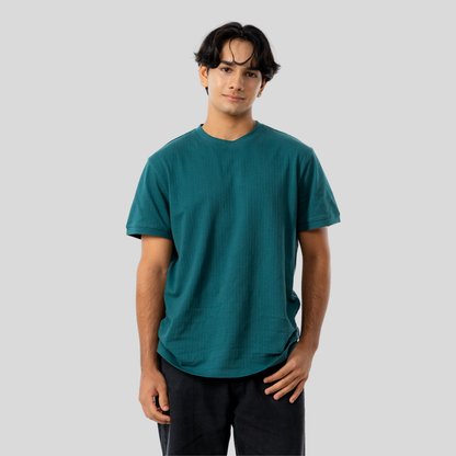 Men's Designer Tee Deep Teal