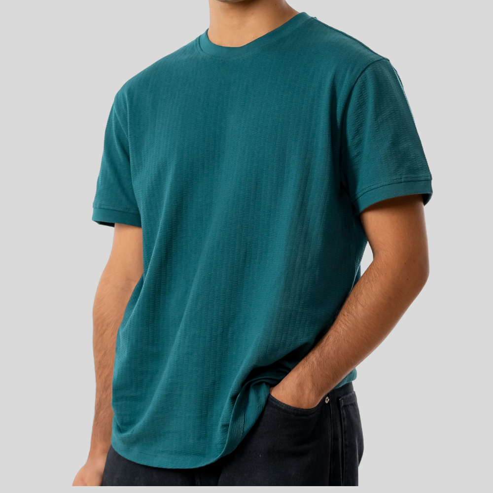 Men's Designer Tee Deep Teal