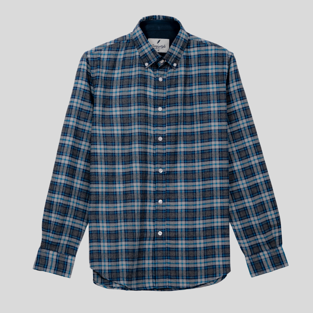 Men's Flannel Shirt Ash