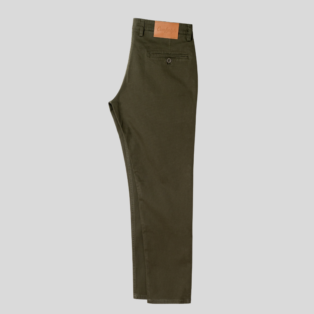 Premium Chino (Black & Dark Olive)