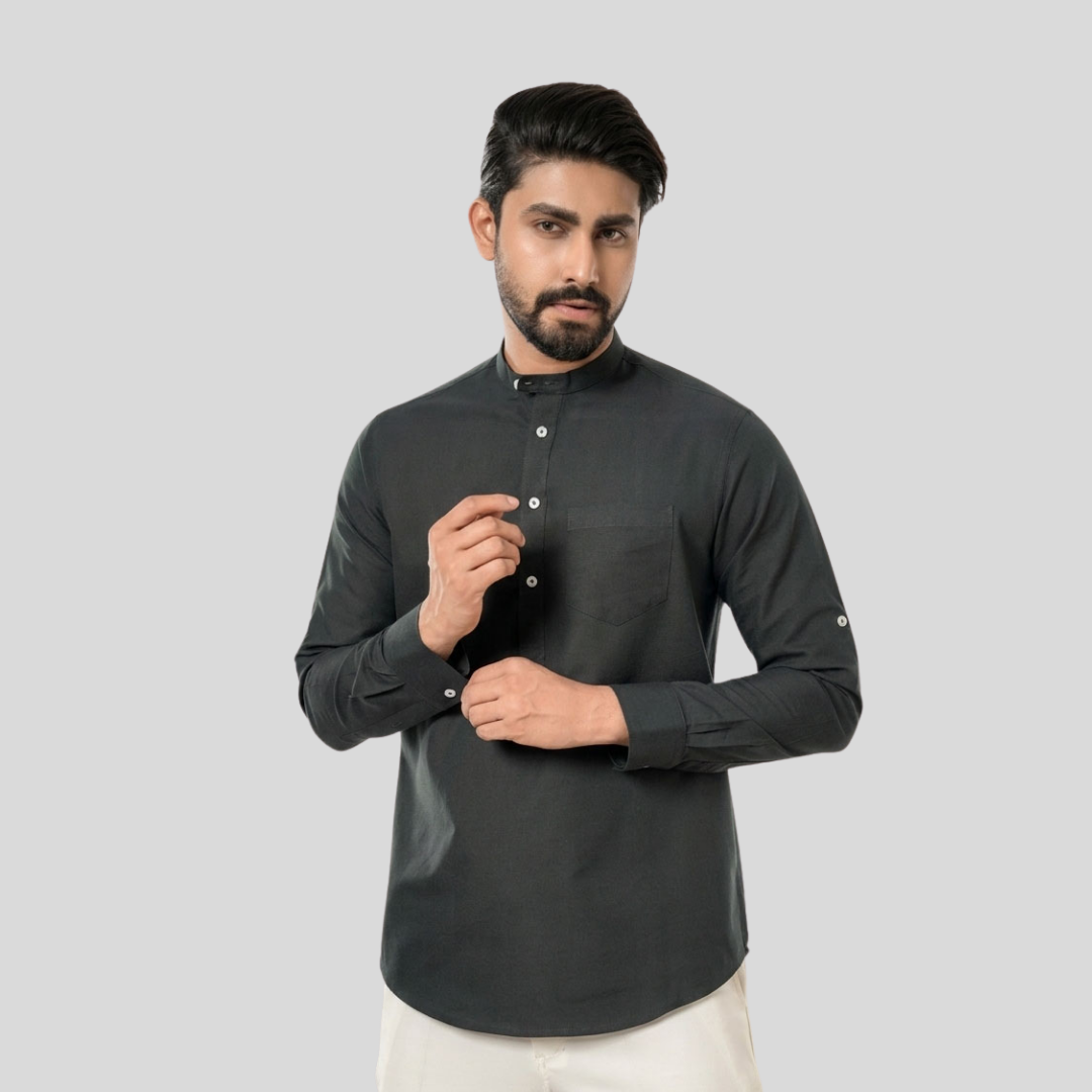 Men’s Solid Katua Dark Olive