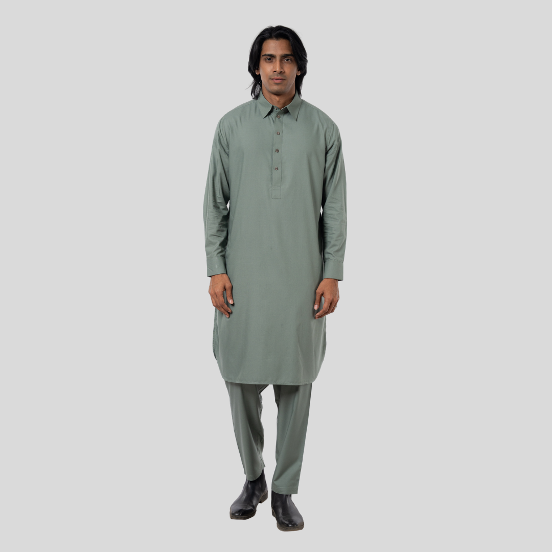 Premium Kabli Muted Green