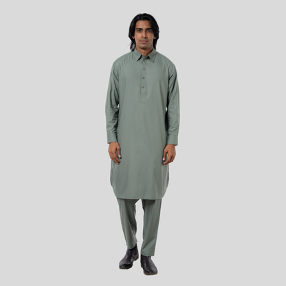 Premium Kabli Muted Green