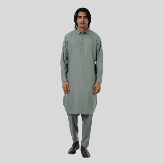 Premium Kabli Muted Green