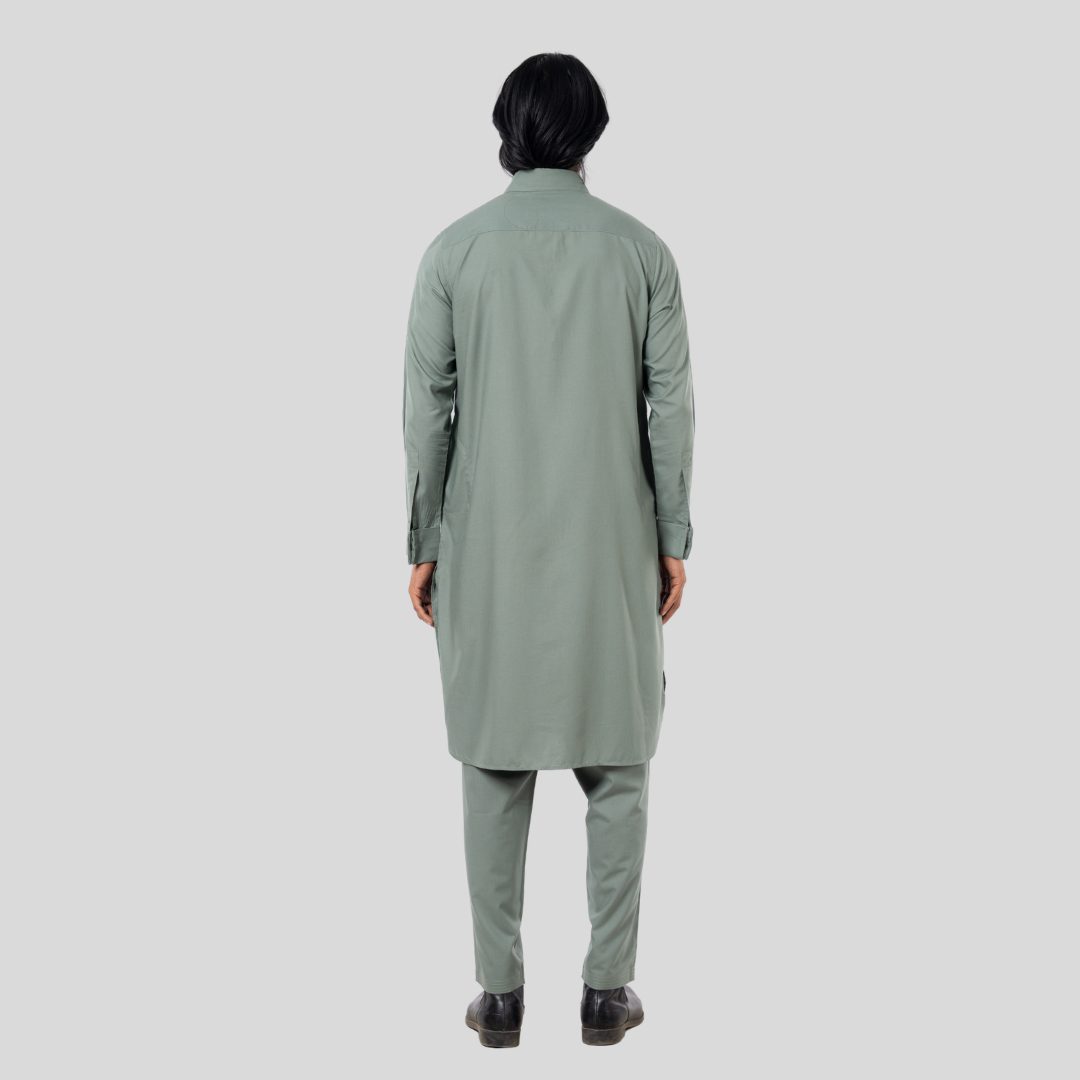 Premium Kabli Muted Green
