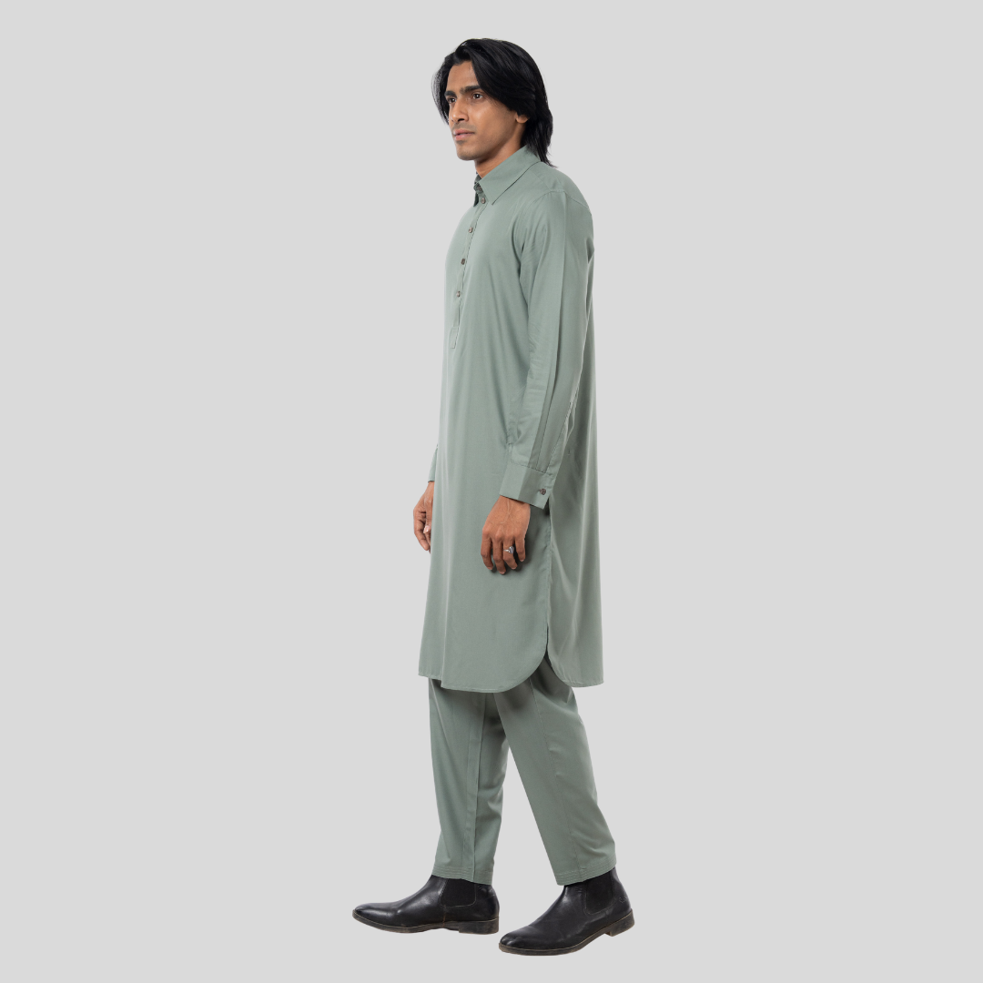 Premium Kabli Muted Green