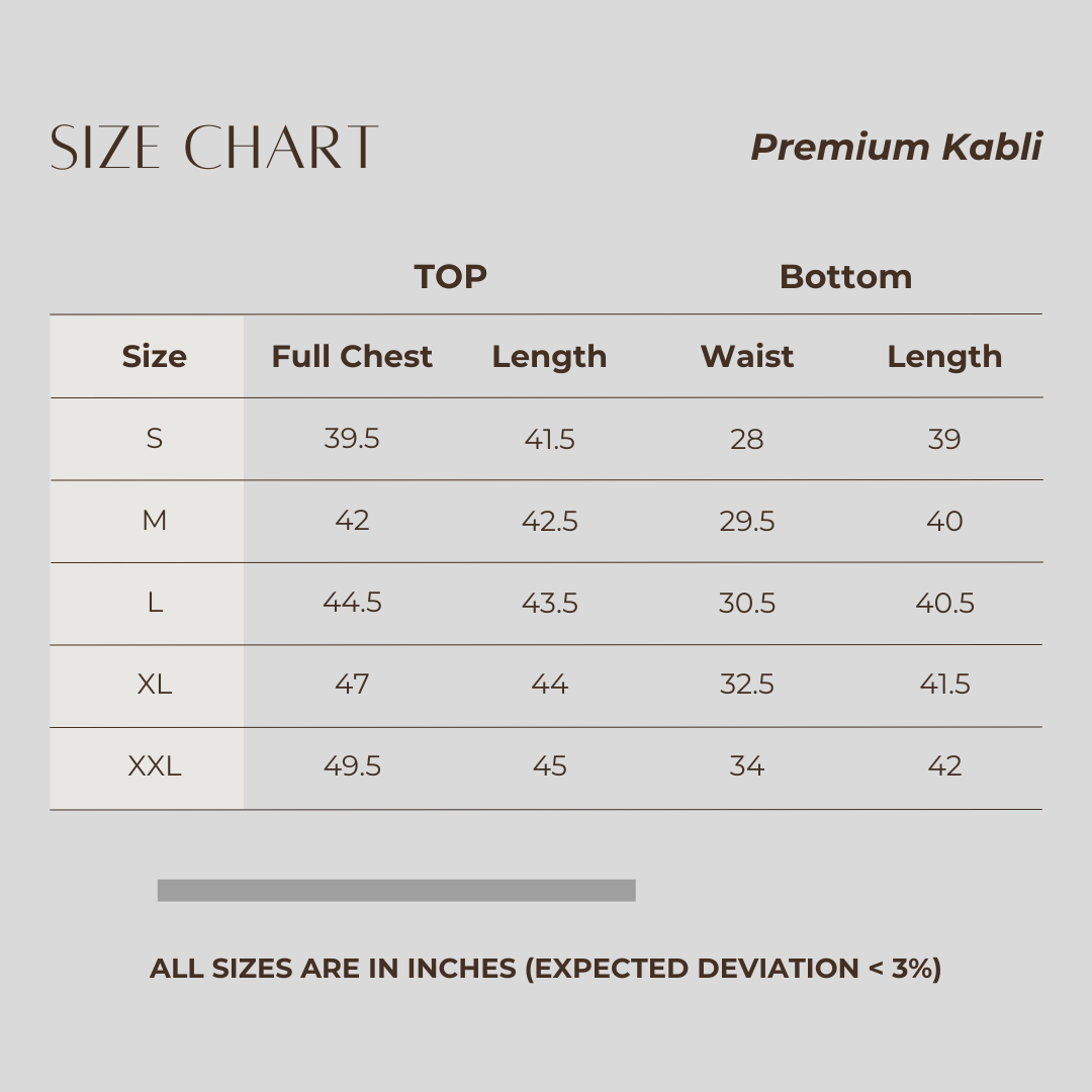Premium Kabli Muted Green