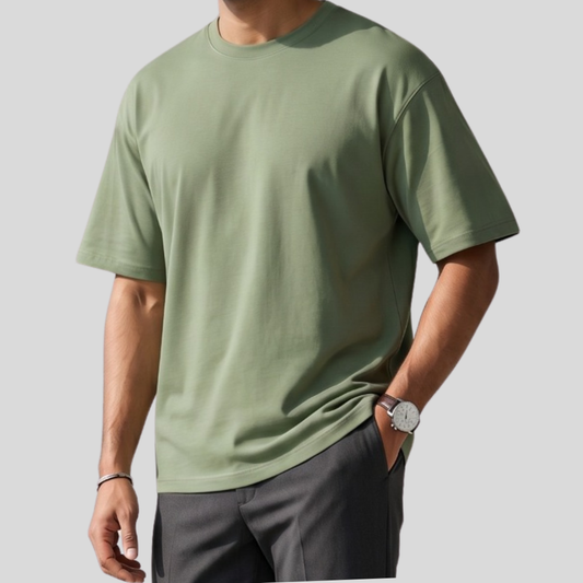 Drop Tee Fern Green