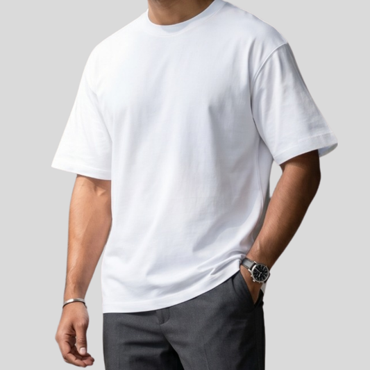 Drop Tee White