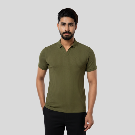Premium VYN Polo OLIVE NIGHT