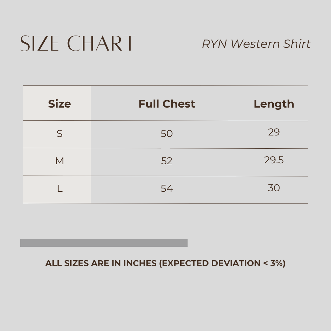 RYN Western Shirt BBB