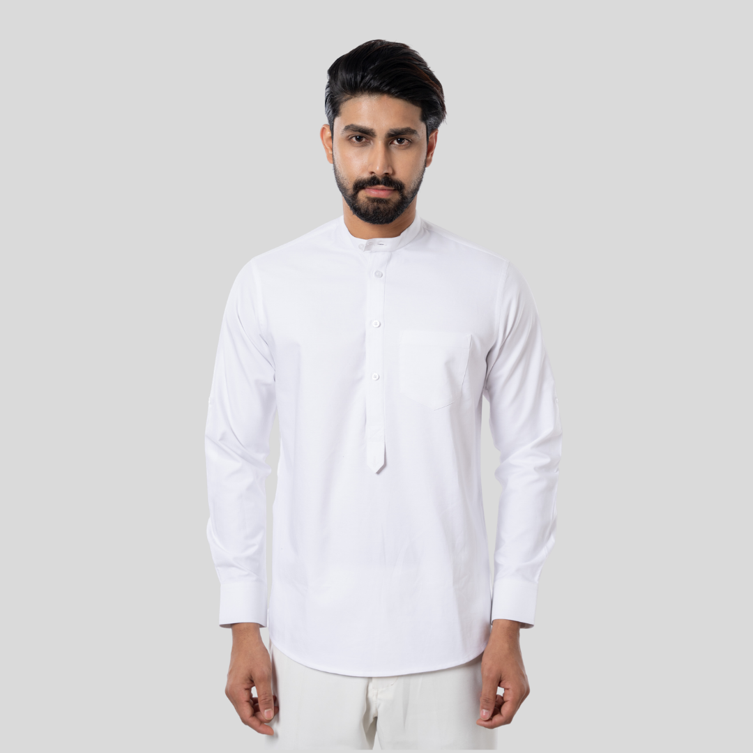 Men’s Solid Katua White