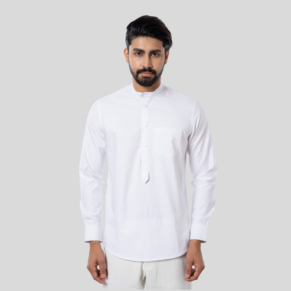 Men’s Solid Katua White