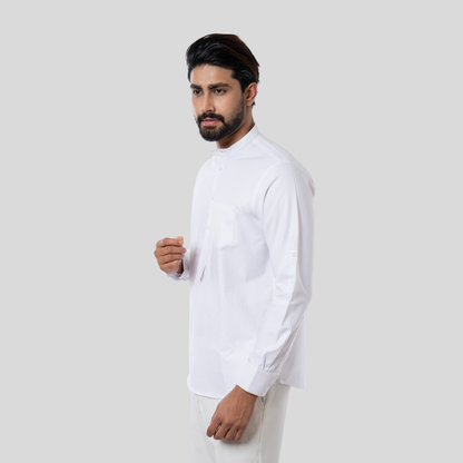 Men’s Solid Katua White