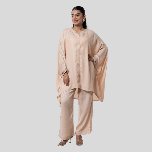 Tencel Kaftan Set Brandy
