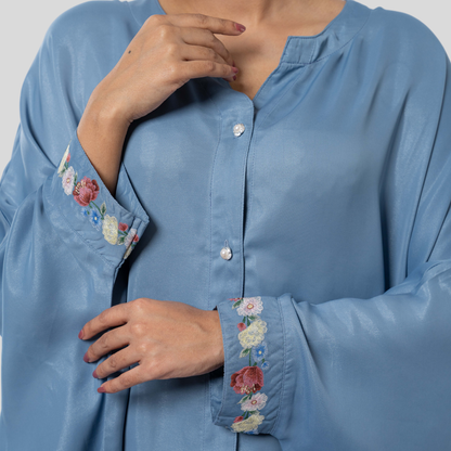 Tencel Kaftan Set Ceramic