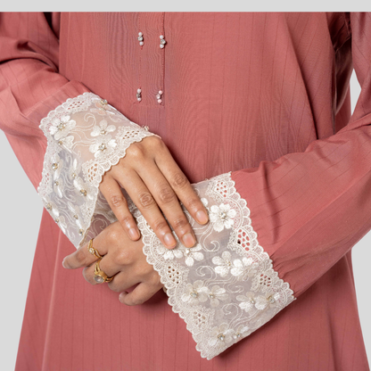 Women's Cashmilon Kurti Rose Wood