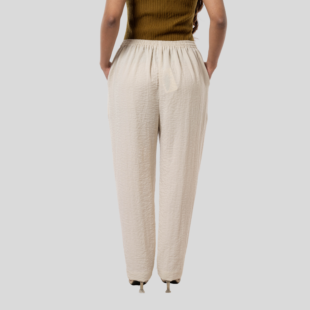 Women's Cigarette Pant Off White