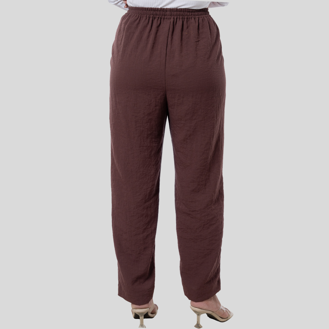Women's Cigarette Pant Coffee