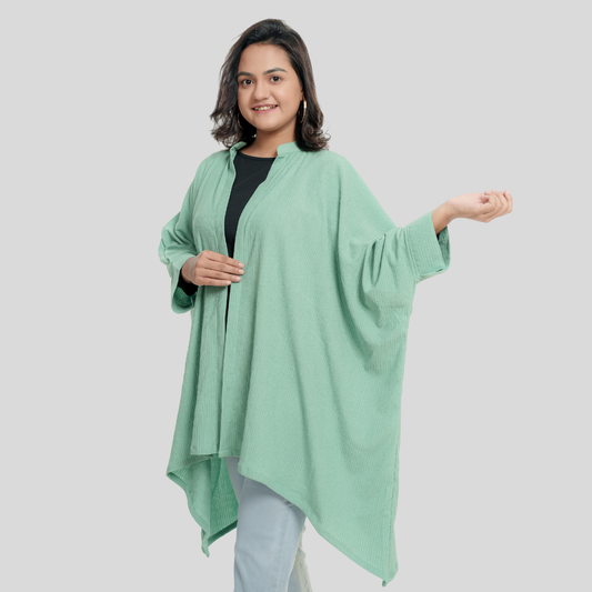 Women's Crepe Kaftan (Green)