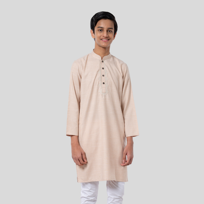 Boy's EMB Remi Panjabi Beige