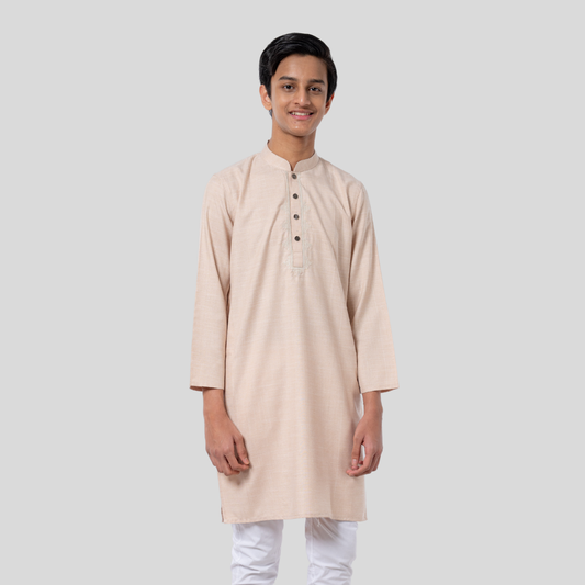 Boy's EMB Remi Panjabi Beige