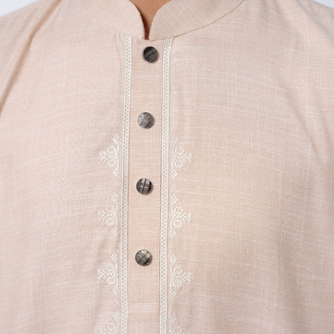 Boy's EMB Remi Panjabi Beige