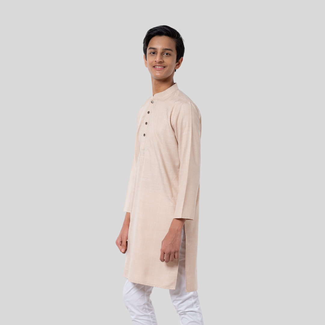 Boy's EMB Remi Panjabi Beige