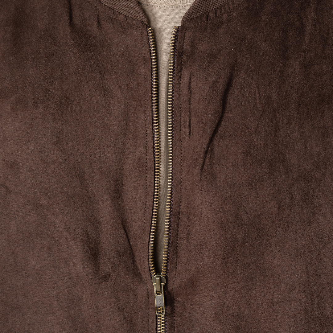 Men's Bomber Jacket Chocolate