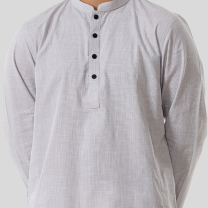 Men's Remi Cotton Panjabi (Ash)