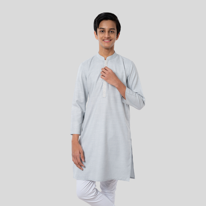 Boy's EMB Remi  Panjabi Sky