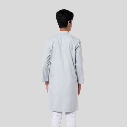 Boy's EMB Remi  Panjabi Sky